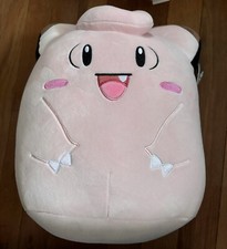 New With Tags Pok mon Squishmallows 10 Clefairy Plush Stuffed Toy Pink