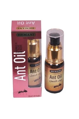 Hemani Ant Oil Natural Hair Growth Removal Oil For Soothe & Protect Skin - 30ml