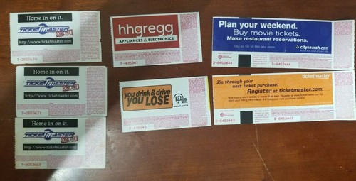 Cher Ticket Stubs - Lot of 7 - Picture 4 of 4