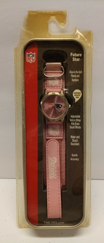 NEW NFL Kids FF1-NE Future Star Series New England Patriots Watch Pink - Picture 2 of 3