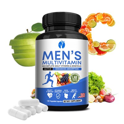 HERREN MULTIVITAMIN 22KOMPLETTE TÄGLICHE VITAMINE & MINERALIEN AKTIV) 