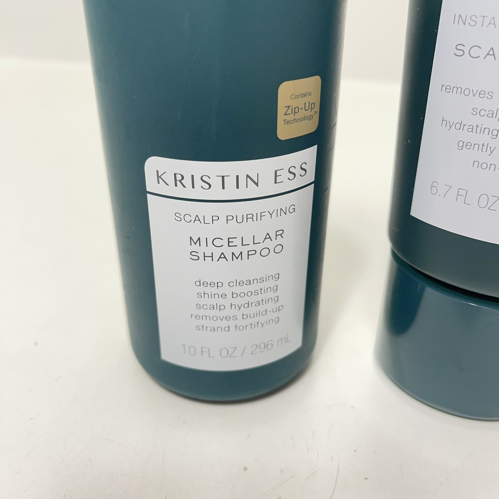 Kristin Ess Hair Scalp Scrub & Miscellar Shampoo Set For Dry Itchy Scalp