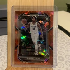 2023 Panini Prizm Draft Picks #21 Adam Flagler  Red Ice Prizm