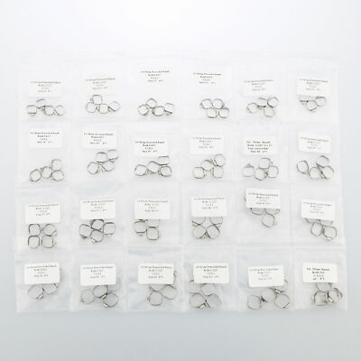 Dental Orthodontic Roth 022 1st Molar Buccal Tube Prewelded Bands 29-43+ Single