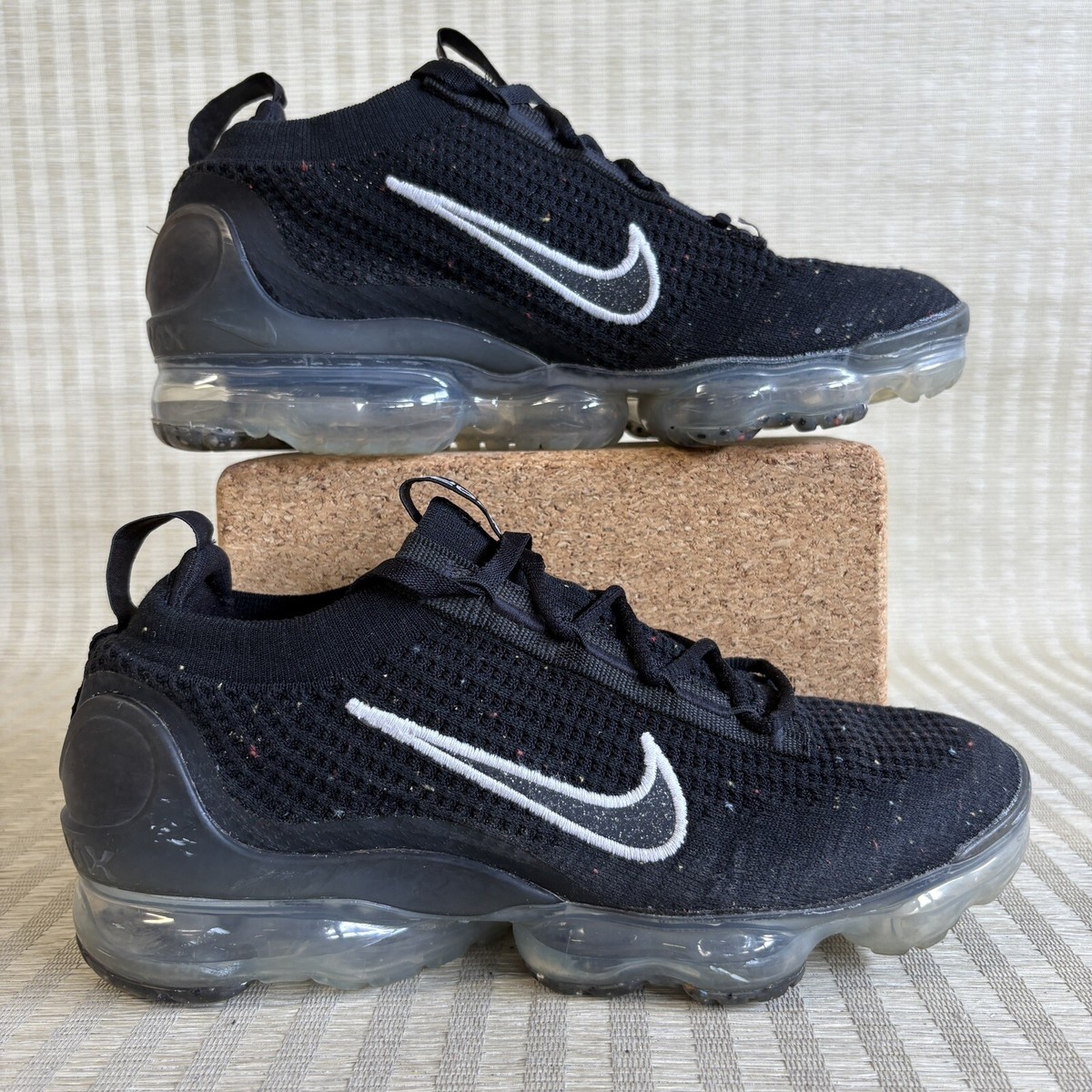 Nike Womens Air Vapormax 2021 FK Flyknit DC4112-002 Black Running