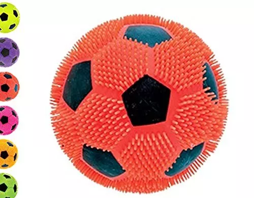 Googly Light Up Soccer Stress Balls 1 Pack Assorted by Ja Ru