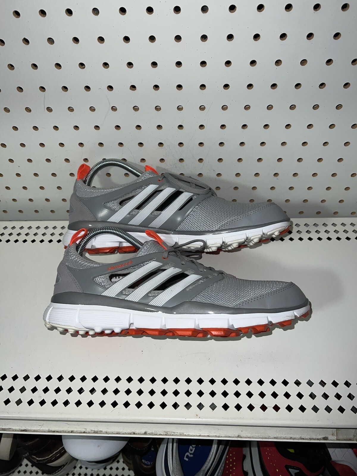 Adidas Climacool II Womens Spikeless Golf Shoes Size 9 Gray Orange