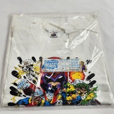 Vtg Marvel Comic Images X-Men T Shirt 1994 Size Youth Medium USA Sealed MVS979K