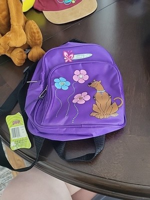 Vintage New 2000 Purple Mini Backpack Scooby Doo With Tags Cartoon 