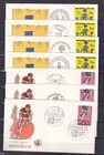 [G193252] Belgium Nice Lot FDC First Day Covers UNG