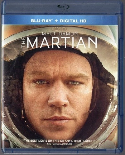 The Martian (Blu-ray, 2015) No Digital Code