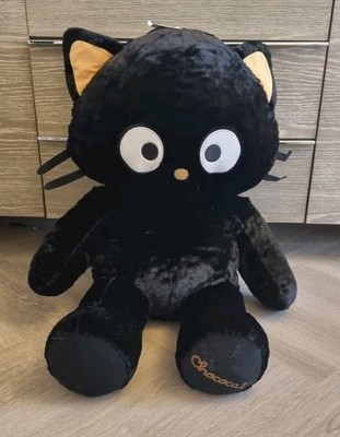 Build A Bear riesige Schokokkatze Hello Kitty von Sanrio NEU Plüsch neu mit Etikett 