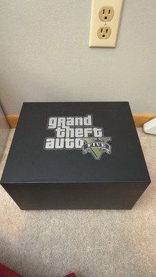 GTA Grand Theft Auto v Premium Edition Lockbox  & Original Hard Box