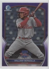 2023 Bowman Draft Chrome Purple Refractor 223/250 William Bergolla #BDC-64 08kw