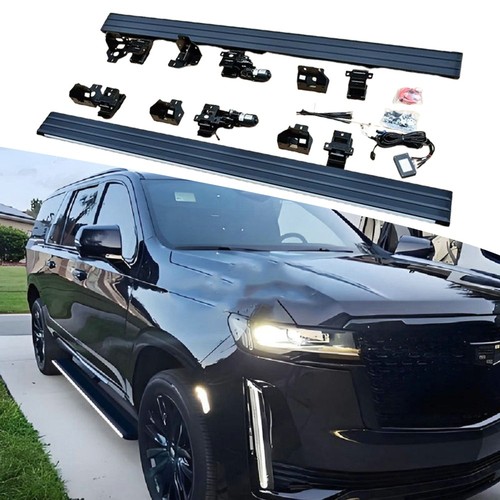 2PCS Power Side Step Electric Running Boards Fit For Cadillac Escalade ...