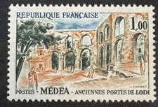 Timbre Stamp - 1961 - YT 1318 - Medea Algerie - Lodi - NEUF ** MNH