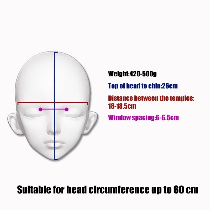 Animated Mask Female Crossdresser Charming face Customised Headshell - Image 4 of 4