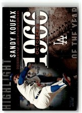 2015 Topps Update #H-71 Sandy Koufax Highlight of the Year