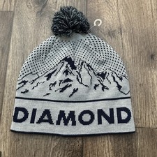 Black Diamond Beanie Hat One Size Gray