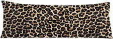 Leopard Print 20x54 Body Pillow Cover, Cheetah Cover-1