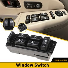 Front Pickup Power Master Window Switch Driver Side Left for Chevy Avalanche USA