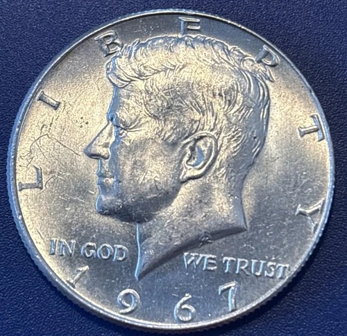 1967 Kennedy Silver Half Dollars 50c *Uncirculated* Lot 1