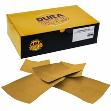 400 Grit Gold 1/4 Sheet Plain Backing Sandpaper 5.5"x4.5" Palm Sanders 400pk