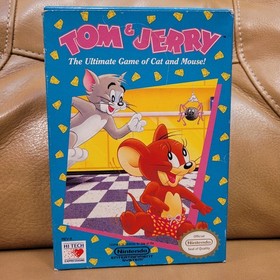 Tom and Jerry Nintendo NES CIB Complete in Box