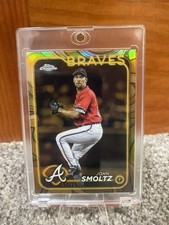 2024 John Smoltz (Atlanta Braves) Topps Chrome Update Gilded 41/99 #124