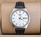 Seiko 5 Automatic Vintage Watch Day Date 7009-0140 Excellent - New Strap Working