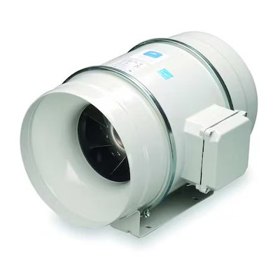 Soler & Palau Td-250 Mixed Flow Duct Fan, 10 In. Dia.