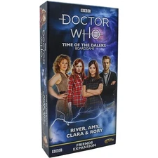 Doctor Who Time of the Daleks Board Game River, Amy, Clary, Rory Expansion