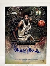 2026 Topps Chrome Robert Parrish Chromograph SuperFractor CH-RP 1/1 Autograph😇