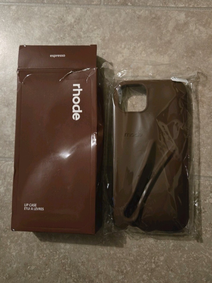 rhode iPhone13/14/15pro対応ケース リップespresso Rhode Lip Case Silicone iPhone Case Espresso - FW24 - US