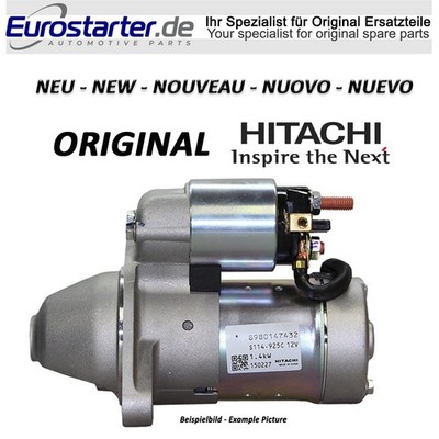 1**Anlasser Neu Original Hitachi OE-Ref. S114-922 für Renault