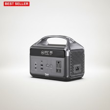 Power Station Portable 192Wh LiFePO4 Battery Solar Generator 2 AC Outlets