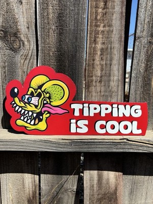 Handmade Ratfink Tattoo Barber Buisness Tip  Handmade Tattoo Flash Horrod