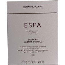 ESPA Soothing Aromatic Candle Soy Relax Home Fragrance 200g