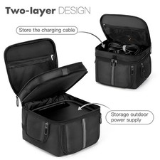 Storage Carry Bag with Strap For ECOFLOW Portable Power Station RIVER 3/3 Plus