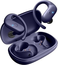 For Wireless Earbuds,Sport Bluetooth 5.4 Headphones,Over Ear Buds with Deep Bass