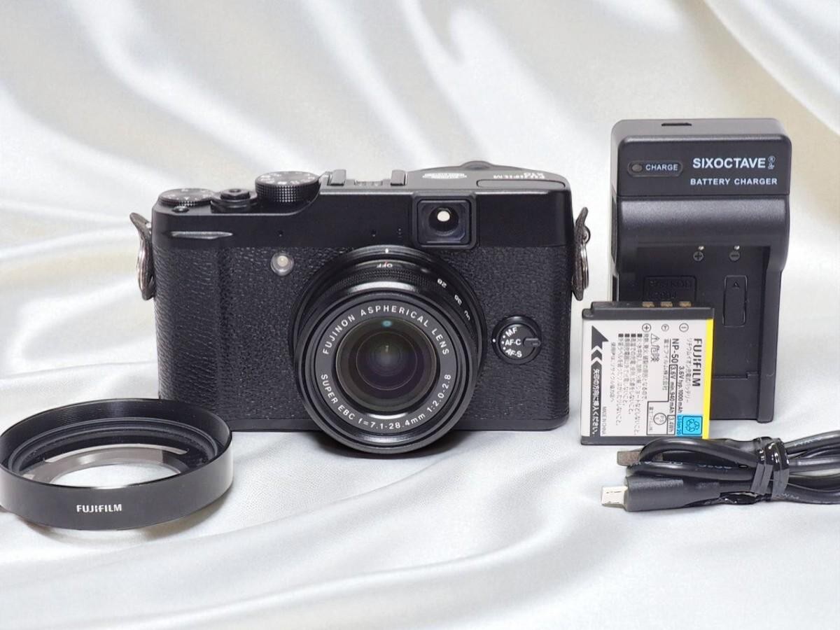 Mint] Fujifilm X10 12.0 MP Fuji X Series Black Digital Camera w