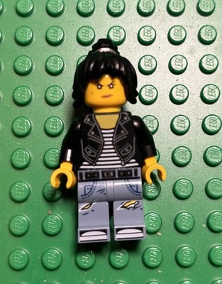 Lego Ninjago Nya Leather Jacket and Jeans High School Outfit Minifigure 70607