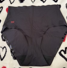 Ruby Ribbon Sleek Shape Panty Black Size L NWOT