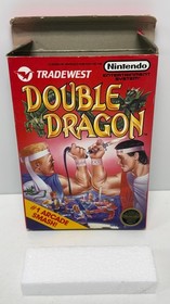 Double Dragon NES Nintendo w/ Original Box, Cartridge, Sleeve & Foam - NO MANUAL