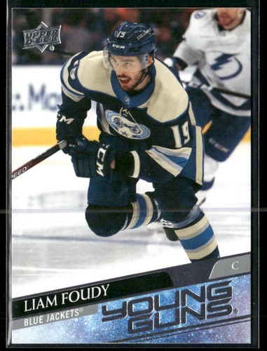 2020-21 Upper Deck Young Guns Liam Foudy #224 rookie card