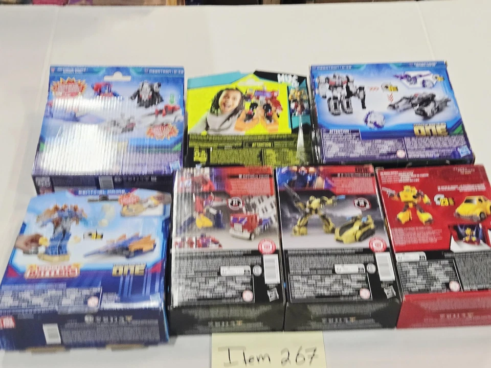 Transformers One Studio Series Bumblebee Optimus Megatron Figure Lot Hasbro - Image 4 of 4