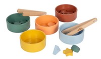 Small Foot Montessori Sorteerspel Met Tang, Gemaakt Van Fsc® 100% Gecertificeerd