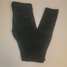 Rag Bone Skinny Jeans Size 27 Olive Harrow