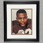 Jim Brown Signed Autographed Framed Photo Cleveland Browns PSA/DNA Authenticated