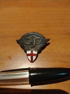 GENOA RAILWAYS BADGE ERA LORIOLI BROTHERS MILAN SPLENDID!